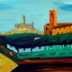 Vor den Toren Sienas - Italien 